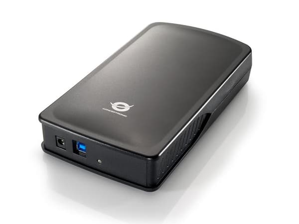3.5i HDD Design Case USB 3.0 til SATHDD Sort Grafit