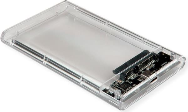 VALUE Ekstern HDD/SSD-kabinet, 2,5", SATA 6,0 Gbit/s til USB 3.2 Gen 1 Type C (16.99.4214)