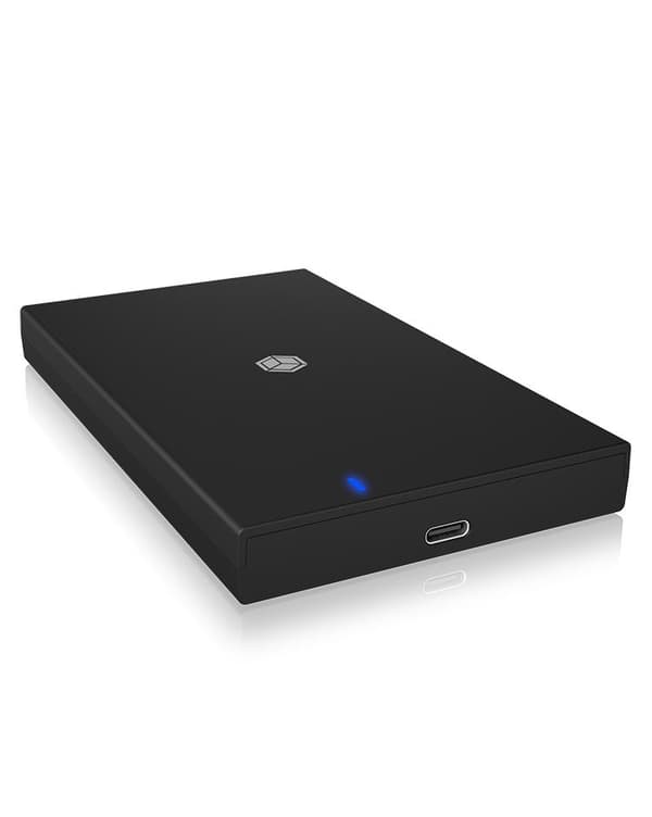 gå IcyBox USB 3.2 Gen1 Type-C til 2,5" SSD (IB-200T-C3) Sort