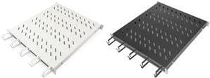 Digitus - Rack - Hylde - med kabelstyring - lysegrå, RAL 7035 - 1U - 48,3 cm (19")