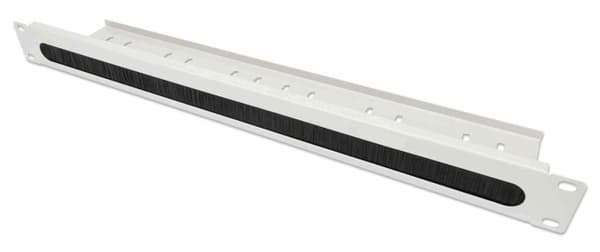 Intellinet - telinekaapelin sisäänvientielementti - harmaa RAL 7035 - 1U - 48,3 cm (19") (2 kpl pakkaus) (715836)