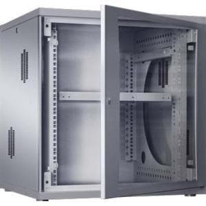 Rittal FlatBox - wall cabinet - RAL 7035 - 9U (7507.010)