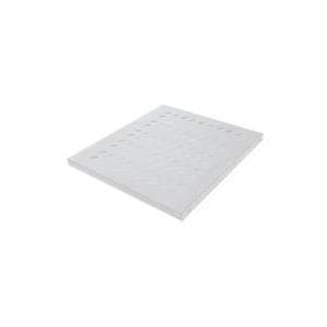 LogiLink 48,30 cm (19") hylde, 1 U, fast installation (D)525 mm, lysegrå (RAL7035), til LogiLink netværksskabe - 1 stk (SF1F65G)