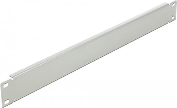 DeLOCK Network Cabinet Blind Cover - Rack Blind Dækplade - Grå - 1U - 48,3 cm (19") (66533)