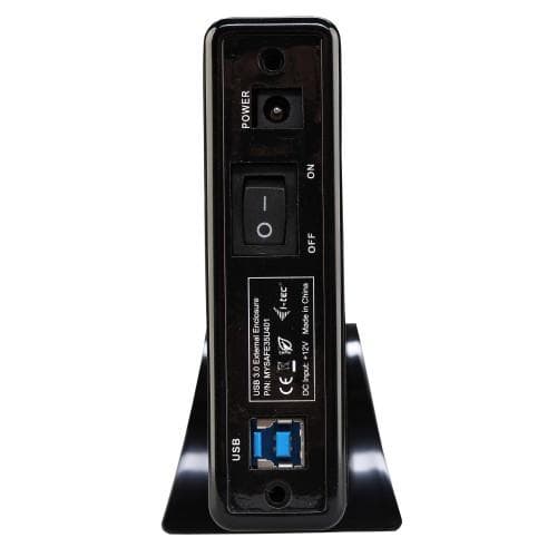 I-TEC USB 3.0 Mysafe ulkoinen 8,9 cm:n 3,5Z kiintolevykotelo SATA I/II/III HDD SSD -kotelolle optimaalista jäähdytystä varten (MYSAFE35U401)