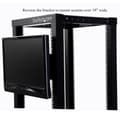 Miniatyrbillede 5 af 7: StarTech.com Universal LCD-skærm Vesa-montering til 48,30 cm (19") serverskab / rack - Beslag til LCD-skærm - Stærkt, koldpresset stål - Sort - Skærms