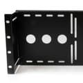 Miniatyrbillede 2 af 7: StarTech.com Universal LCD-skærm Vesa-montering til 48,30 cm (19") serverskab / rack - Beslag til LCD-skærm - Stærkt, koldpresset stål - Sort - Skærms
