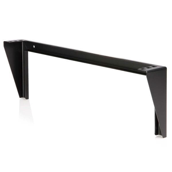 StarTech.com 19" 1U vertikalt väggmonterat stålställ - Väggfäste - Svart - 1U - 19" - för P/N: SV831DUSBUK (RK119WALLV)