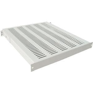 LogiLink kraftig hylde - stativ - hylde - lysegrå, RAL 7035 - 1U - 48,3 cm (19")
