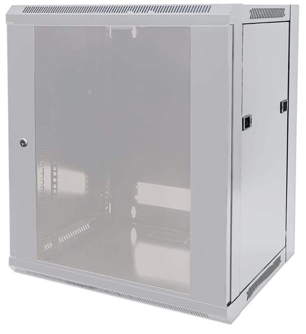 Intellinet - Vægskab - Grå, RAL 7035 - 9U - 48,3 cm (19") (711807)