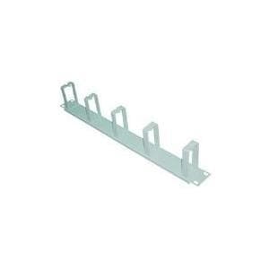LogiLink - kaapelinhallintatanko - vaaleanharmaa, RAL 7035 - 1U - 48,3 cm (19")