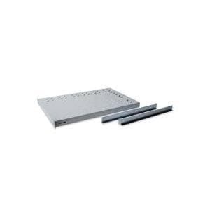 Digitus - Rackhylla (ventilerad) - Grå, RAL 7035 - 1U - 48,3 cm (19") (DN-97648)