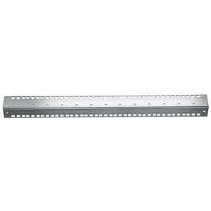 LogiLink installationsprofil til 48,30 cm (19") vægfordeler, 12 U L-formet profilskinne, lavet af galvaniseret stålplade, - 1 stk (WP0012)