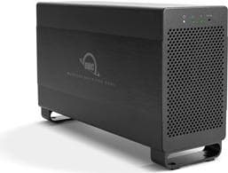 OWC Mercury Elite Pro Dual - 2,5/3,5" - SATA - Serial ATA II - Serial ATA III - 0 - 1 - 3,0 (3.1 Gen 1) - HDD-hölje - Svart (OWCTB2U3MED0GB)