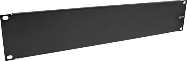 INLINE - Rack blanking panel - Sort, RAL 9005 - 2U - 48,3 cm (19")