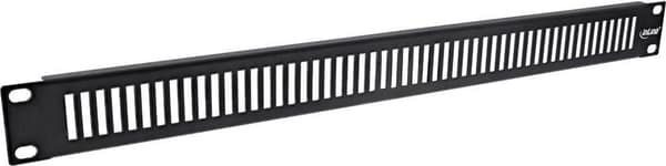 INLINE - Telineen suojapaneeli - Musta, RAL 9005 - 1U - 48,3 cm (19")