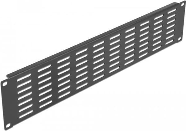 Delock - Rackpanel - sort - 2U - 48,3 cm (19")