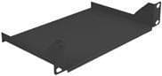 Delock - Rack - Hylde - Sort - 1U - 25,4 cm (10") (66853)