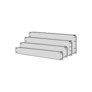 apraNET - Rack blanking panel - RAL 9005, Dark Black - 3U - 48,3 cm (19")