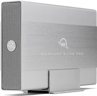 OWC Mercury Elite Pro Externt lagringsutrymme med USB 3.2 (5Gb/s) - "Typ F" EU-strömkabel (OWCME3NH7T00) Silver