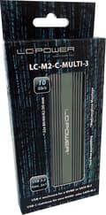 Miniatyrbillede 4 af 8: LC Power LC-M2-C-MULTI-3 - Lagerskab - M.2 - M.2-kort (PCIe NVMe & SATA) - USB 3.2 (Gen 2x1) - Antracit (LC-M2-C-MULTI-3)
