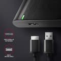 Pikkukuva 4 / 9: Axagon EE25-A6M tallennusasemakotelo HDD/SSD-kotelo, musta 2,5" (EE25-A6M)