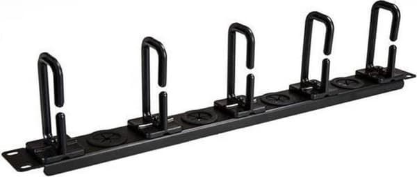 StarTech.com Cable Management Panel til serverrack - D-ringe - Cable Manager - Patch Cable Management / Routing - Rack - Cable Management Kit - 1U - 4