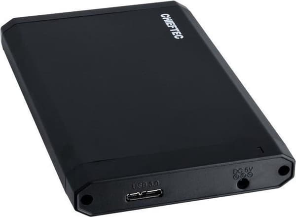 Chieftec CEB-2511-U3 2,5 tuuman musta kehys opslagasemille