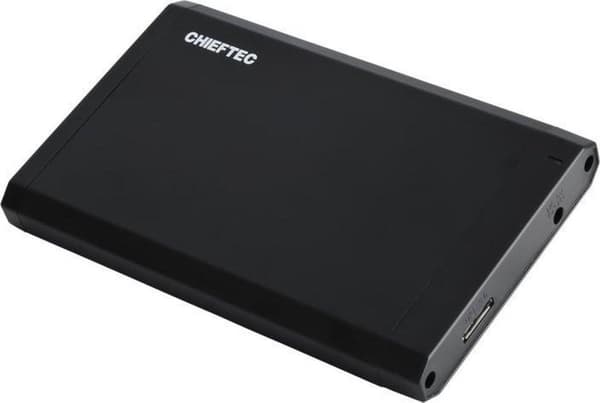 Chieftec CEB-2511-U3 2,5 tuuman musta kehys opslagasemille