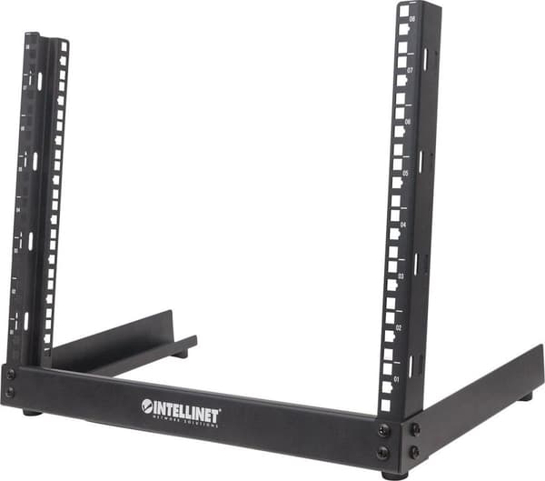 Intellinet 714747 rack 12U Vrijstaande rek Svart
