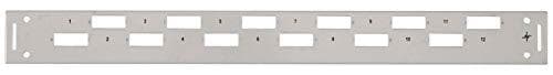 Telegärtner Karl Gärtner 48,30 cm (19") frontpanel 1U til 24xSCD/Base V TN-FP24SCD-B (H02025A0578)