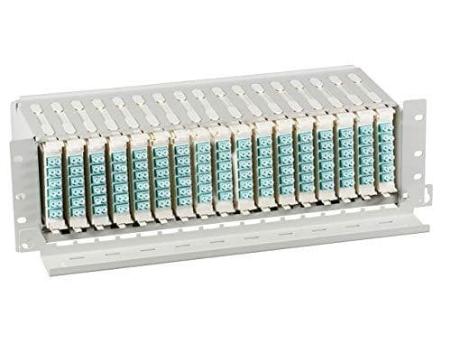 EFB Elektronik FTTH 48,30 cm (19") 1U-holder til 17x modulslots, FTTH-MODUL-X inkl. kabelføring, bæreramme til FTTH-MODUL-XX Komplet plug & play-løsni
