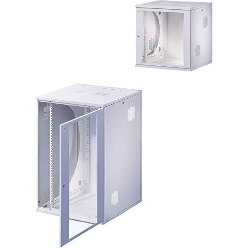 Rittal DK FlatBox - skab - lysegrå, RAL 7035 - 15U - 48,3 cm (19") (7507.030)