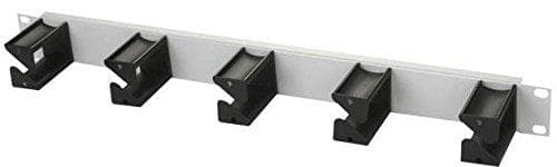 Telegärtner - Rackfyldplade - lysegrå - 1U - 48,3 cm (19") Sort