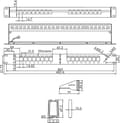 Miniatyrbillede 1 af 8: ROLINE 48,30 cm (19") keystone modulholder 16 porte skærmet sort (26.11.0363)