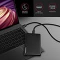 Miniatyrbillede 3 af 6: Axagon EE25-SL lagerdrevkabinet HDD / SSD kabinet sort 2,5" (EE25-SL)