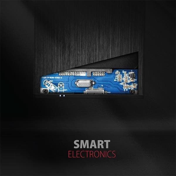 Axagon EE25-XA6 lagringsenhetskåpa 2,5" HDD / SSD-hölje svart (EE25-XA6)