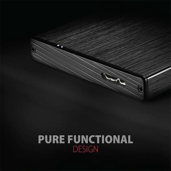 Axagon EE25-XA6 lagringsenhetskåpa 2,5" HDD / SSD-hölje svart (EE25-XA6)
