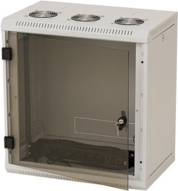 Triton DELTA U AS6 - hus - velegnet til vægmontering - 12U - 48,3 cm (19")