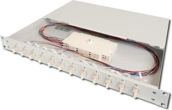 DIGITUS Professional DN-96332/9 - fiberoptisk kabelboks - 1U (DN-96332/9)
