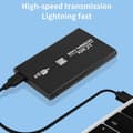 Miniatyrbild 2 av 4: USB 3.0 - plasthölje för SATA 2.5 extern hårddisk, SSD, SATA till adapter, stöd 10TB