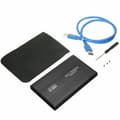 Miniatyrbild 2 av 3: Extern hårddiskhölje 2,5-tums SATA USB 3.0-box Aluminium Portatil PC