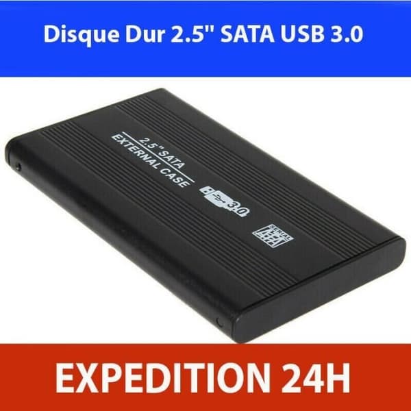 Extern hårddiskhölje 2,5-tums SATA USB 3.0-box Aluminium Portatil PC