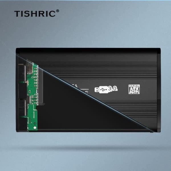 Hölster för hårddisk - ZH16663 - USB 3.0 - SATA - 2.5 tum - Svart
