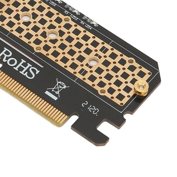 NVME-adapter - TMISHION - M.2 till PCIe X16 - Plug and Play - Lätt och bärbar - Ultra-snabb