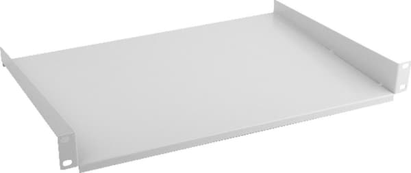 Lanberg AK-1008-S, Rackhylde, Grå, 20 kg, 1U, 48,3 cm (19), 482,6 mm