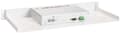 Miniatyrbillede 2 af 2: Rackmount.IT RM-FR-T16 - Netværksopsætning - rackmontering - hvid, RAL 9003 - 1U - 48,3 cm (19") - til Fortinet FortiGate Rugged 60F, 60F-3G4G (RM-FR-