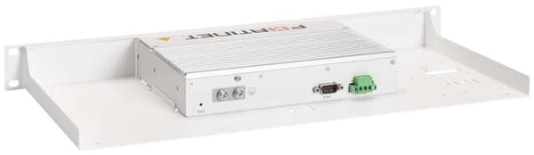 Rackmount.IT RM-FR-T16 - Netværksopsætning - rackmontering - hvid, RAL 9003 - 1U - 48,3 cm (19") - til Fortinet FortiGate Rugged 60F, 60F-3G4G (RM-FR-