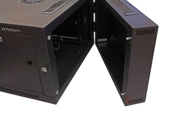 Alcasa GC-R0012 Vægstativ 6U Sort, Blå stativ