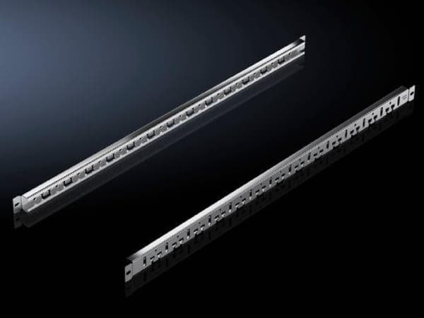 Rittal 5302.026 - Hyldeskinne - Metallic - Stål - 1U - 48,3 cm (19") - 4 stk (5302026)